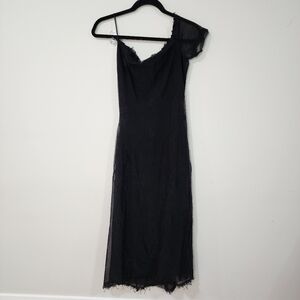 Alberta Ferretti vintage chiffon gown, dress, size 6